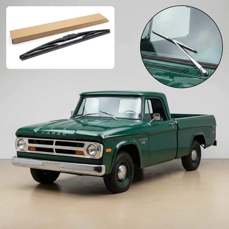 Passenger Side Wiper Blade for Fargo W110 Pickup (1969 - 1972) - 1